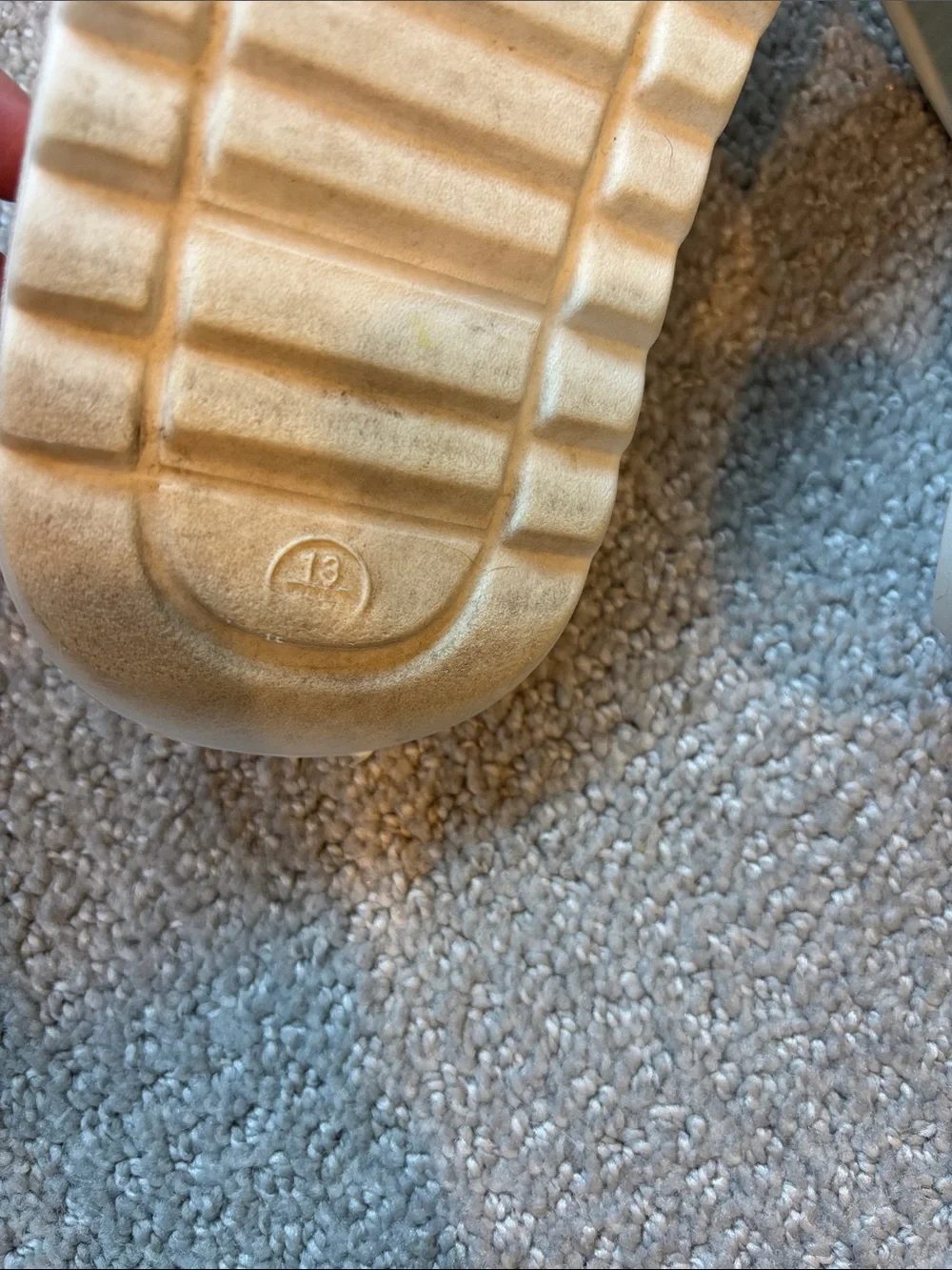 Kids White Slip-On Foam Cloud Slides